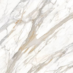Vente directe d'usine de dalles en quartz artificiel Calacatta, prix bas pour le quartz Calacatta - Product Image 1