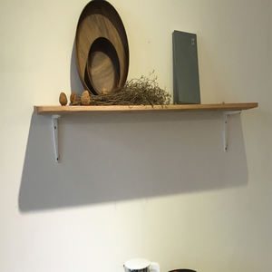 Estantería pequeña de madera para bebé, soporte de roble - Product Image 3