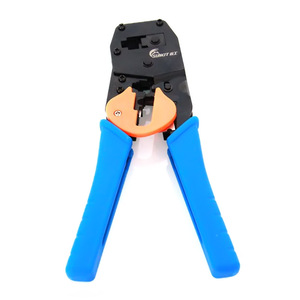 Herramienta de crimpado de cables SunKit SK-868E Cat6 para conectores RJ45 - Product Image 1