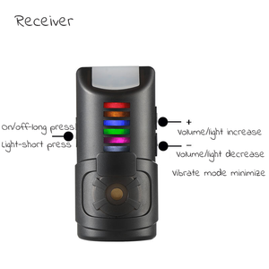 New 1 + 4 không thấm nước có thể điều chỉnh điện tử thông minh cắn báo động dẫn ánh sáng ban đêm cá chép câu cá giải quyết chỉ số - Product Image 3