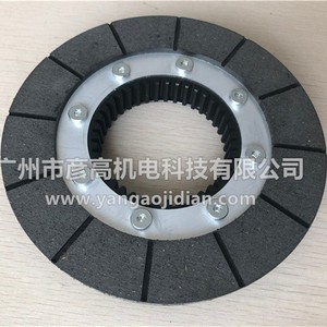 แผ่นเบรกแบบเย็บติดตั้ง Bmg2 Bmg4 Bmg8 Bmg15 จานเบรกสำหรับชุดเบรกมอเตอร์ - Product Image 2