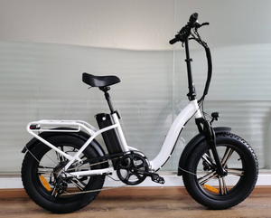 Vélo électrique pliable de 20 pouces, 48v 500w, haute qualité, bicyclette à moteur - Product Image 2