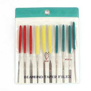 Fresas de lijado de metal suave con vástago optimizado, limas de sierra de molienda electroabrasivas para escariar agujeros, limas de productos surtidos, raspadores - Product Image 4