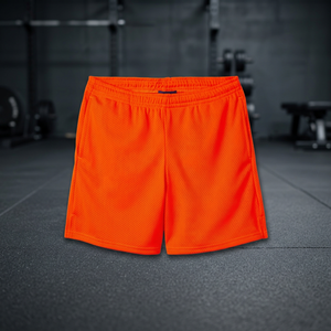 Custom Logo Men Solid Casual Waterproof Anti-Wrinkle Quick Dry Running Short Breathable Pocket 100% Polyester Mesh Shorts - Product Image 4