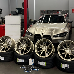 Rines de Auto GY Personalizados, Cóncavos y Duraderos, de 18, 19, 20, 21, <span class=keywords><strong>22</strong></span> y 24 Pulgadas, 5x114.3, 5x112, 5x120, Forjados para <span class=keywords><strong>BMW</strong></span> M2, M3, M4, M5, <span class=keywords><strong>M8</strong></span>, F30, E60 - Product Image 6