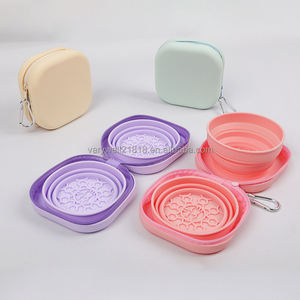 2-in-<span class=keywords><strong>1</strong></span> Faltbarer Reisenapf für Haustiere, Neuer Trend 2026, Zusammenklappbarer Reisenapf für Hunde - Product Image 6