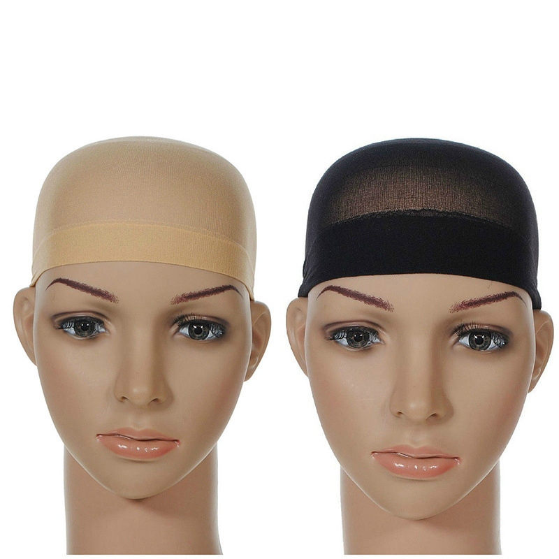Wholesale Breathable Nude Stocking Wig Cap Stretchy Nylon Wig Caps For Making Wig
