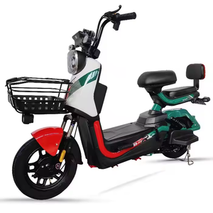 Bicicleta Urbana Ligera de 350W, 3 Velocidades, Sensor de Acero, Digital, Electrónica, Dos Plazas, Motor Trasero, Batería de Plomo-Ácido, 14 Pulgadas, 48V - Product Image 5
