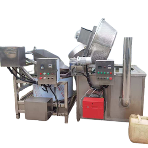 <span class=keywords><strong>Friteuse</strong></span> industrielle commerciale à panier rond, à levage automatique, chauffage électrique ou à gaz, pour friture en lots circulaires, prix - Product Image 1