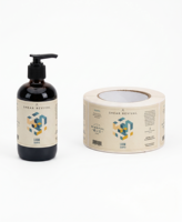 Étiquettes personnalisées imperméables autocollantes pour bouteilles de shampoing et de gel douche, impression de logos sur emballages personnalisés, autocollants en rouleau