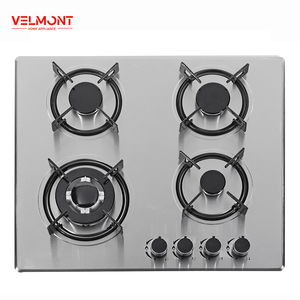 Usine bon prix Offre Spéciale plaque de cuisson à gaz à 4 brûleurs en acier inoxydable 201 0.6mm panneau émail Support mais belle qualité - Product Image 2