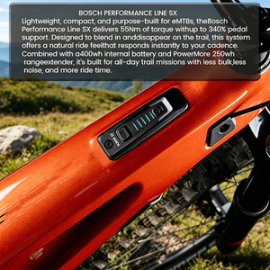 <span class=keywords><strong>Vélo</strong></span> de montagne <span class=keywords><strong>électrique</strong></span> à suspension intégrale EMTB, moteur <span class=keywords><strong>Bosch</strong></span>, cadre en carbone, batterie 29 pouces, 12 vitesses, frein à disque hydraulique - Product Image 2