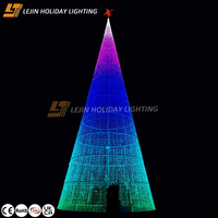 Großer Programmierbarer Smart LED-Weihnachtsbaum 3D-Motiv-Licht für Landschafts- und Hausdekoration Halloween-Bereit ROHS-Zertifiziert