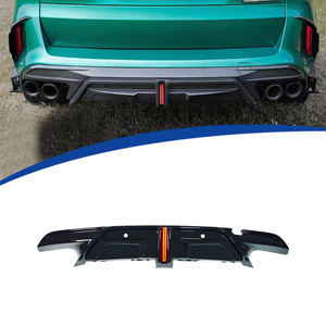 Hoge kwaliteit, populaire PP-materiaal diffuser voor 19-26 X5M F95 diffuser achterlip met LED - Product Image 1