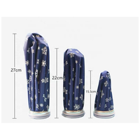 Compresse de glace réutilisable en PVC souple bleu pour soulager la douleur, blessures liées à l'allaitement - Thérapie par le froid/le chaud, sac de glace médical (plusieurs tailles)