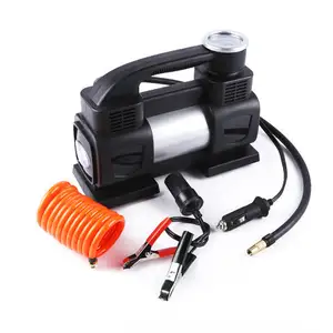 Bomba de aire portátil para coche, compresor de aire de metal de alta resistencia, 12v, 150 PSI, OEM, muestra disponible