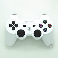 Manette de jeu sans fil à six axes et double vibration compatible avec Android, PC, PS3