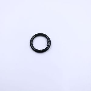 20Mm 25Mm 27Mm Đen Màu Trắng Sơn Vòng Carabiner Kim Loại Mùa Xuân Cổng O Ring Vòng Chìa Khóa Kim Loại Mùa Xuân Cổng Vòng - Product Image 5