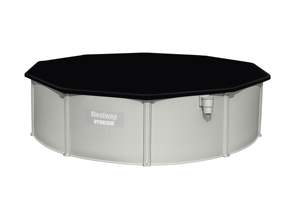 <span class=keywords><strong>Bestway</strong></span> 56384/561RJ/561RJE <span class=keywords><strong>Piscine</strong></span> hors sol à paroi en <span class=keywords><strong>acier</strong></span> hydraulique 4.57 m X 1.22 m <span class=keywords><strong>Piscine</strong></span> extérieure - Product Image 5
