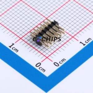 MTP315-1206S1 Pin Header Through hole Component (THT),P=1.27mm Connector 2x6P 1.27mm Double Row 12P - Product Image 1