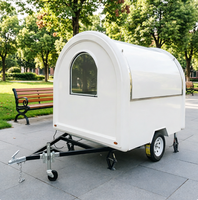 Remorque alimentaire standard européenne entièrement équipée, camion de restauration au gaz, chariot alimentaire, foodtruck