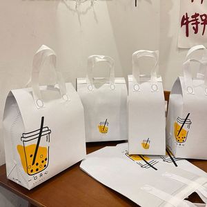 To Go Biodegradable Non Woven Aluminum Foil Cooler Bag Small Takeaway Thermal Insulated for Cold & Hot Drinks Coffee Delivery - Product Image 6