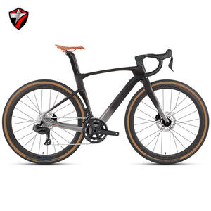 Bicicleta de Carretera de Fibra de Carbono Gravel V3, 24 Velocidades, Frenos de Disco Hidráulicos, Horquilla con Suspensión, Capacidad de Carga de 150 kg, Origen Chino - Product Image 3
