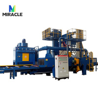 Machine de grenaillage automatique Tuyau Lpg Tambour rotatif Grenailleuse Dt14 Qr3210 Sableuse