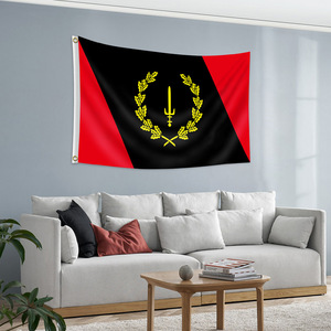 Bandera del Mes de la Historia Negra de 1967, 3x5 pies, de poliéster duradero de secado rápido, ecológica, impresa digitalmente, en color negro. - Product Image 4