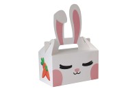 Boîtes à cadeaux colorées pour fêtes, boîtes à friandises de Pâques, boîtes à gâteaux, boîtes à biscuits avec poignée, boîtes à friandises en papier, boîte cadeau de Pâques