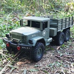 Camion RC tout-terrain WPL B16 1:16 6 roues motrices 2.4G, presque prêt à l'emploi, niveau expert, avec télécommande et retour automatique - Product Image 6