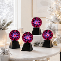 Boule de plasma sphérique lumineuse de haute qualité, détection tactile, service personnalisé, lampe plasma pour fête à thème, bureau intérieur