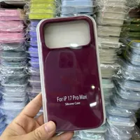 Coques de téléphone portable en silicone officielles antichoc au design uni pour 17 16 Pro Max 15 14 Plus 13 12