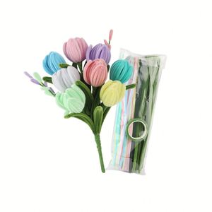 Set de Limpiapipas de Chenilla de 140 Hilos en 8 Colores, para Manualidades, Ramos Modernos, Regalo para el Día de la Madre, Novedad 2026, Gran Venta - Product Image 1