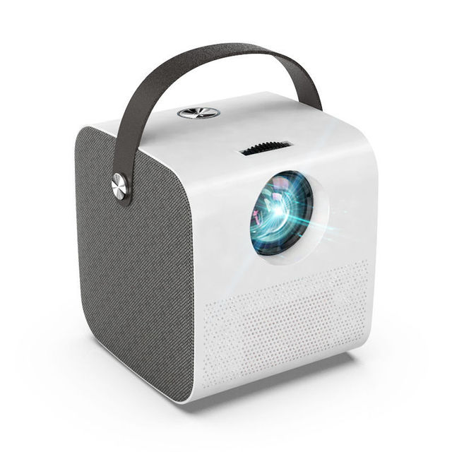 Mini LED Smart Android Home Theater Projector Portable Auto HD 4K Mini Projector with Metal Material Consumer Electronics