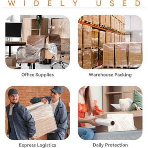 Chất lượng cao tay căng phim thu nhỏ bọc vận chuyển rõ ràng nhựa 20mic * 50cm * 300M Trong Suốt - Product Image 6