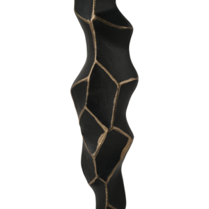 Tavolino Laterale con Base Scultorea Intrecciata e Piano Rotondo Texturizzato, Pezzo d'Arredo Moderno per Soggiorno o Arredamento Casa - Product Image 6