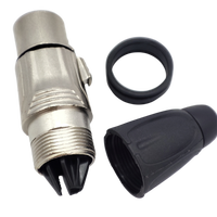 Connecteur XLR mâle 5 broches ROXTONE RX5M-NT, signal audio DMX512, connecteur XLR Cannon 5 broches