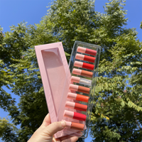 Kit de lèvres 40 couleurs de haute qualité sans logo mini rouge à lèvres mat liquide personnalisé longue durée