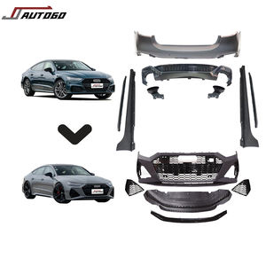 Kit de carrosserie en plastique PP de rénovation d'usine pour Audi A7 C8 40 45 55 TFSI Quattro 2019-2025 mise à niveau vers l'assy de style <span class=keywords><strong>RS7</strong></span> - Product Image 1
