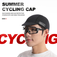 Gorra de Ciclismo de verano personalizada de tela Coolmax transpirable y al por mayor para deportes al aire libre