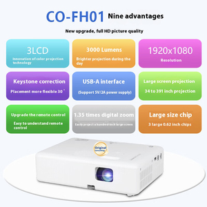 Cho Epson CO-FH01 độ nét cao 1080P chiếu 3000 Lumens cho văn phòng hội nghị đào tạo & giảng dạy - Product Image 2