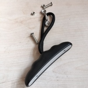 Accesorio para kayak, mango con hebilla tipo C de acero inoxidable con cuerda para lagos, ríos, recreación, duradero - Product Image 3