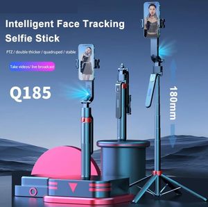 Q185 Stabilisateur intelligent IA avec suivi automatique du visage, longueur 1800 mm, anti-tremblement, trépied à quatre pieds, perche à selfie pour diffusion en direct - Product Image 1