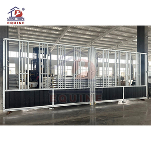 Shinehope馬の安定したフィーダー厩舎馬小屋馬の安定したストールフロント - Product Image 1