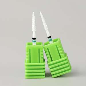 Groothandel 3/32 inch Russische onder-nagel reinigingsbit van carbide diamant keramiek, nagelboorbits voor manicure en nagelpolijsten - Product Image 4