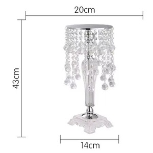 Moderno Soporte de Flores de Cristal para Decoración de Bodas y Eventos, Centro de Mesa Duradero de Alta Calidad - Product Image 4