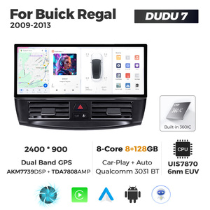 MEKEDE DUDU 7 Android 13 Navigation GPS <span class=keywords><strong>pour</strong></span> voiture AMP 5532 AKM 7808 Écran Ultra HD Puce FM7708 AC OEM <span class=keywords><strong>pour</strong></span> Buick Regal 2009-2013 - Product Image 6