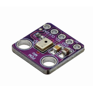 Módulo de Micrófono MEMS PDM MP34DT01 de 12 mm x 12 mm, 3.3 V, Amplificador Integrado, Montaje en Superficie - Product Image 1