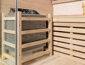 サウナルーム1-2人カナダのヘムロックウッド伝統的なスウェーデンのウェットスチーム - Product Image 6